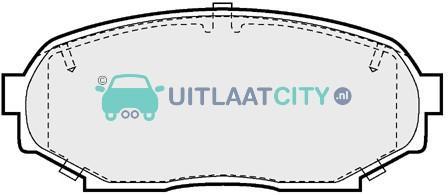 *Tip*  Remblokken MAZDA, Auto-onderdelen, Uitlaatsystemen, Nieuw, Mazda, Ophalen of Verzenden