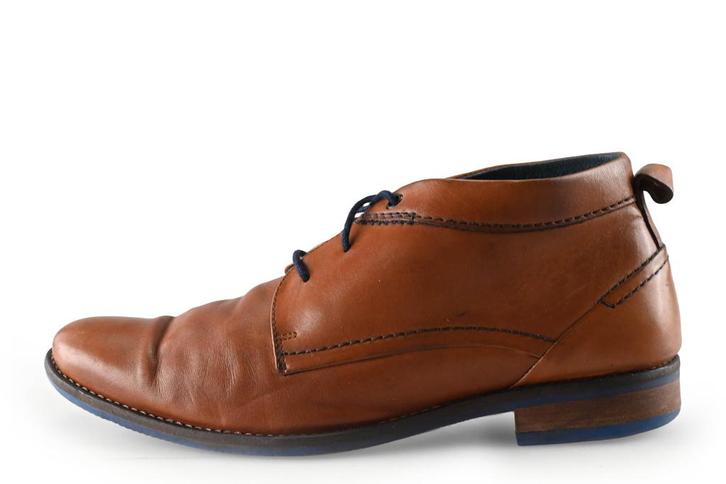 Berkelmans Veterboots in maat 42 Cognac, Kleding | Heren, Schoenen, Overige kleuren, Zo goed als nieuw, Boots, Verzenden