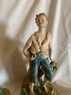 Capodimonte - G. Volta - Beeld, I monelli - 20 cm -, Antiek en Kunst, Antiek | Glas en Kristal