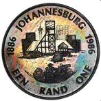 Zuid-Afrika. 1 Rand 1986 Silver 100th Anniversary of