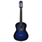 Gitaar klassiek beginner en kinderen 1/2 34&#34; blauw