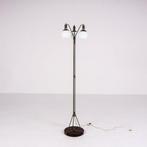 Sagim - Staande lamp - Hout, Glas, Metaal, Antiek en Kunst