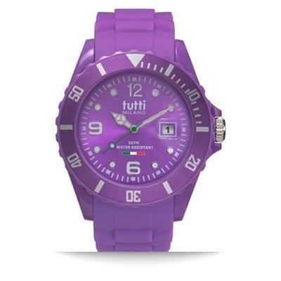 Tutti Milano Pigmento Horloge Paars 42,5mm, Sieraden, Tassen en Uiterlijk, Horloges | Dames, Verzenden