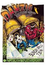 Posters - Poster Danzig - James A. Rhodes Arena, Verzamelen, Verzenden, Zo goed als nieuw