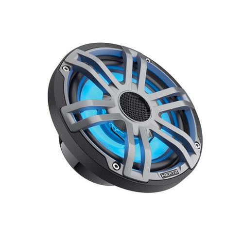 Hertz HEX 6.5 Inch marine speaker S-LD-G met RGB-LED, Grijze, Watersport en Boten, Navigatiemiddelen en Scheepselektronica, Nieuw