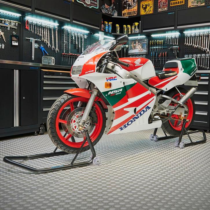 Datona Paddockstand set Xtreme - Zwart - Datona, Motoren, Onderdelen | Merk-onafhankelijk, Nieuw, Ophalen of Verzenden