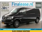 Volkswagen Transporter 2.0 TDI L2H1 DC 5 Pers 140PK Carplay, Volkswagen, Zwart, Nieuw, Lease