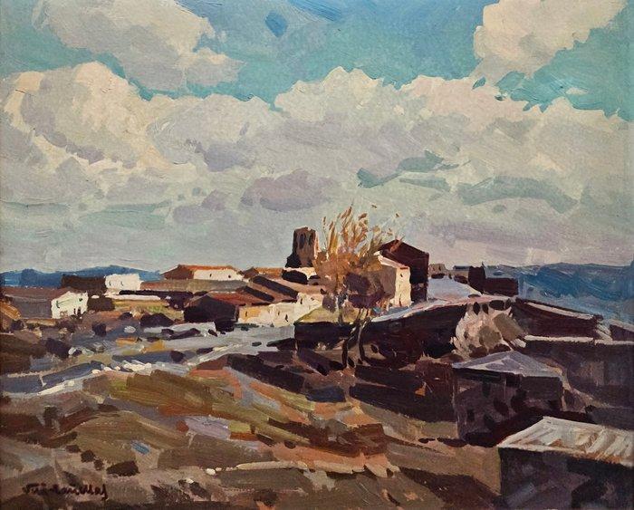 José Maria Vila Canyelles (1913–2001) - High sky above the, Antiek en Kunst, Kunst | Schilderijen | Klassiek