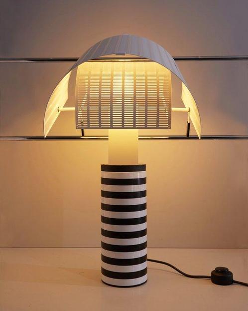 Artemide - Mario Botta - Tafellamp - Sjogoen - Aluminium,, Antiek en Kunst, Antiek | Lampen