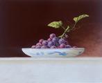 Ruud Verkerk - Perzisch schaaltje met druiven., Antiek en Kunst