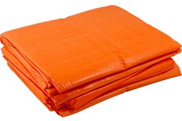 Argos pe dekkleed afdekzeil oranje 10 x 12 m, 100 g m2, beschikbaar voor biedingen