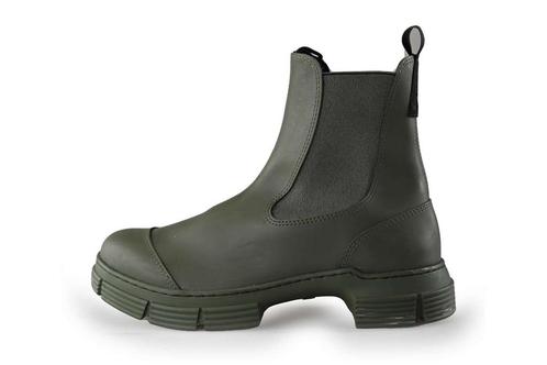 Ganni Chelsea boots in maat 40 Groen | 10% extra korting, Kleding | Dames, Schoenen, Groen, Zo goed als nieuw, Overige typen, Verzenden