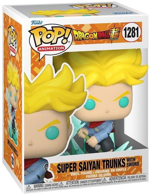 Funko Pop! - Dragon Ball Super Super Saiyan Trunks #1281 |, Verzamelen, Poppetjes en Figuurtjes, Nieuw, Verzenden