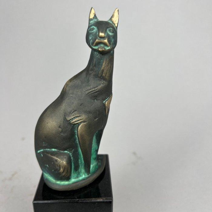 Robert Dyrcz - „The cat II „ - bronze, Antiek en Kunst, Kunst | Designobjecten