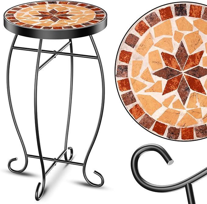 KESSER® Mozaïek Tuintafel - Bijzettafel - Balkontafel - Anti, Huis en Inrichting, Overige Huis en Inrichting, Nieuw, Verzenden