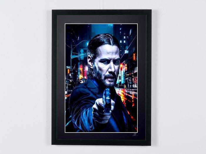 John Wick - Keanu Reeves as « John Wick » - Fine Art, Verzamelen, Film en Tv