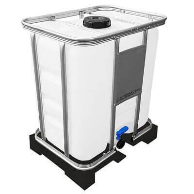 Nieuwe IBC 300L - kunststof pallet UN &amp;FDA Werit, Tuin en Terras, Regentonnen, Nieuw, Met kraantje, 150 liter of meer, Kunststof