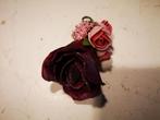 Corsage Roos Burgundy pink roze CEM38 Corsage Roos, Hobby en Vrije tijd, Knutselen, Ophalen of Verzenden, Nieuw