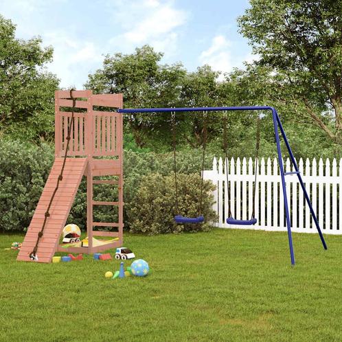 vidaXL Speelhuis massief douglashout, Kinderen en Baby's, Speelgoed | Buiten | Speeltoestellen, Nieuw, Verzenden