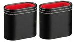 Backgammon Kunstlederen Dobbelbeker - 2 stuks | Philos -, Verzenden, Nieuw