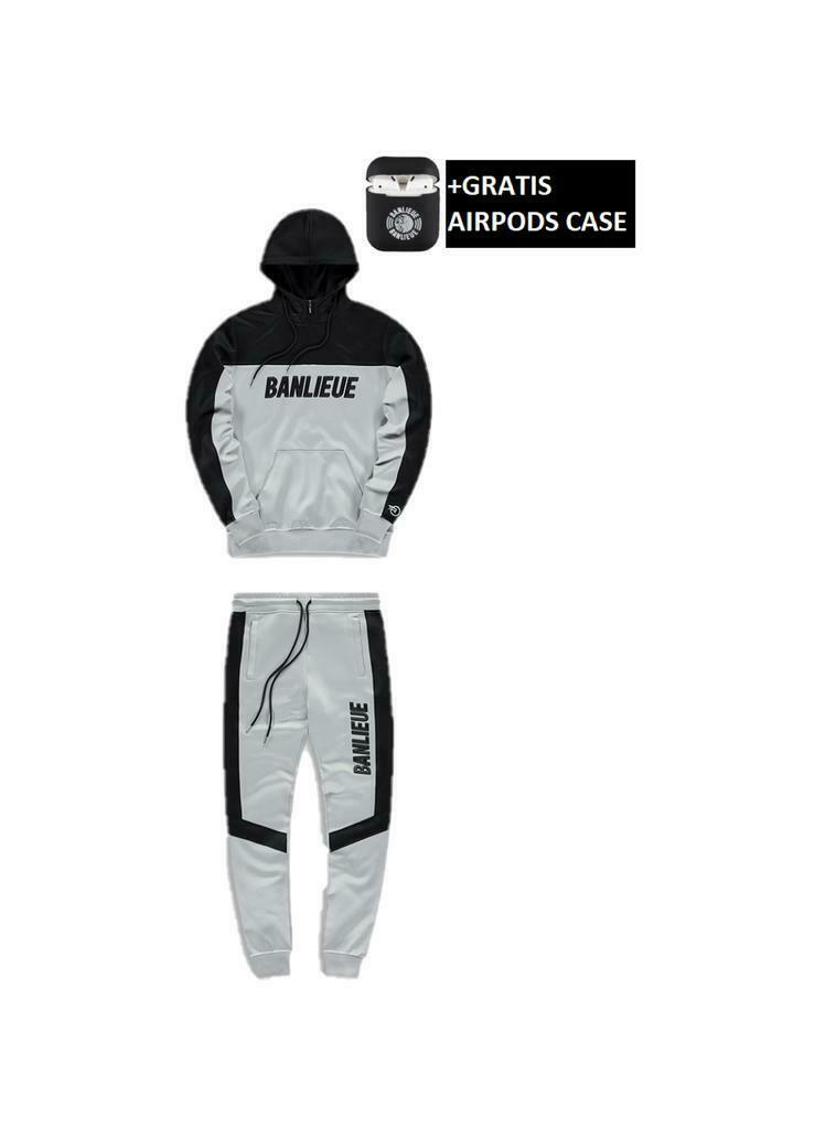 George Bernard Openbaren moeilijk ≥ Banlieue 3D Trainingspak Grey/Black — Sportkleding — Marktplaats