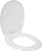 Tweedekans | WC Bril- ABS Duroplast- 18 inch- Soft Close-, Huis en Inrichting, Ophalen of Verzenden, Zo goed als nieuw, Wit