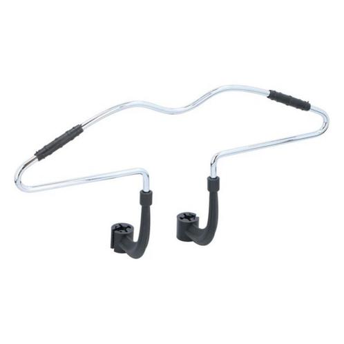 Dunlop Hoofdsteun kledinghanger - chroom en zwart - 50 cm..., Auto diversen, Auto-accessoires, Nieuw, Ophalen of Verzenden