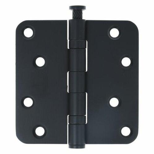 ODShop kogellagerscharnier afgerond 89x89 zwart, Doe-het-zelf en Verbouw, Hang- en Sluitwerk, Nieuw, Ophalen of Verzenden