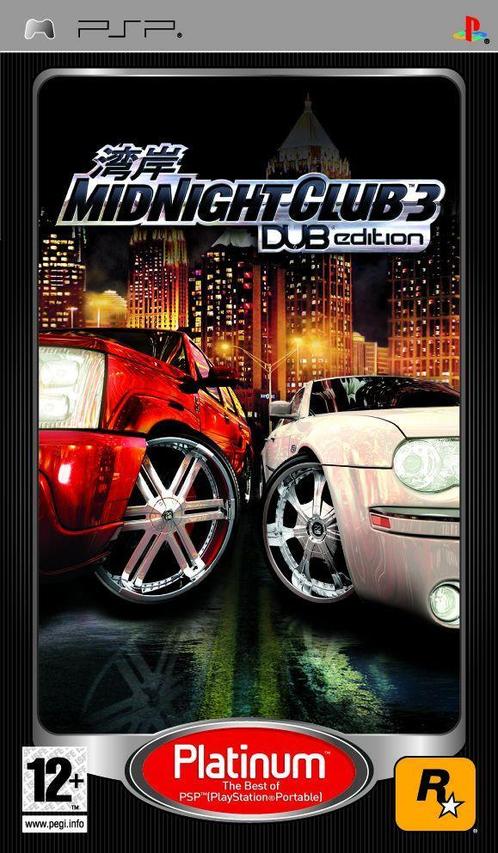 Midnight Club 3 Dub Edition-Standaard (PSP) Gebruikt, Spelcomputers en Games, Games | Sony PlayStation Portable, Zo goed als nieuw
