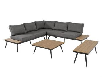 Outdoor Living loungeset Arezzo - antraciet beschikbaar voor biedingen