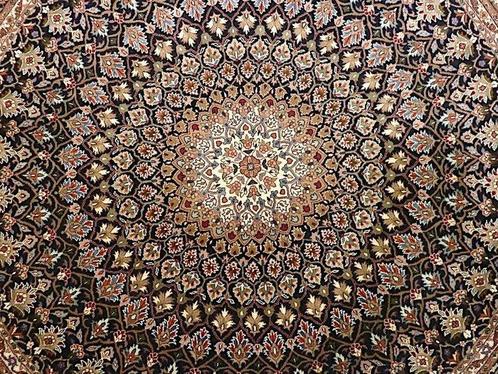 Tabriz Gombad met zijde - Vloerkleed - 151 cm - 151 cm, Huis en Inrichting, Stoffering | Tapijten en Kleden