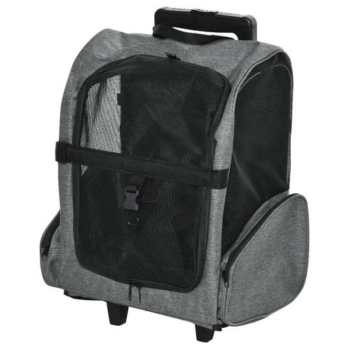 TRUUSK Hondentrolley 2-in-1 Draagtas & Huisdierrugzak Voor D, Dieren en Toebehoren, Honden-accessoires, Nieuw, Verzenden