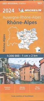 Wegenkaart - Landkaart 523 Rhones Alpes 2024 - Michelin, Nieuw, Verzenden