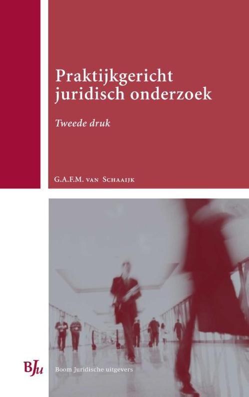 Praktijkgericht juridisch onderzoek, 9789462900622, Boeken, Studieboeken en Cursussen, Zo goed als nieuw, Verzenden