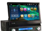 Klapscherm Carplay 1 DIN autoradio NAVIGATIE  Wi-Fi Android, Verzenden, Nieuw