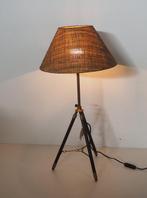 Tafellamp - Hout - Vintage houten driepot, Nieuw