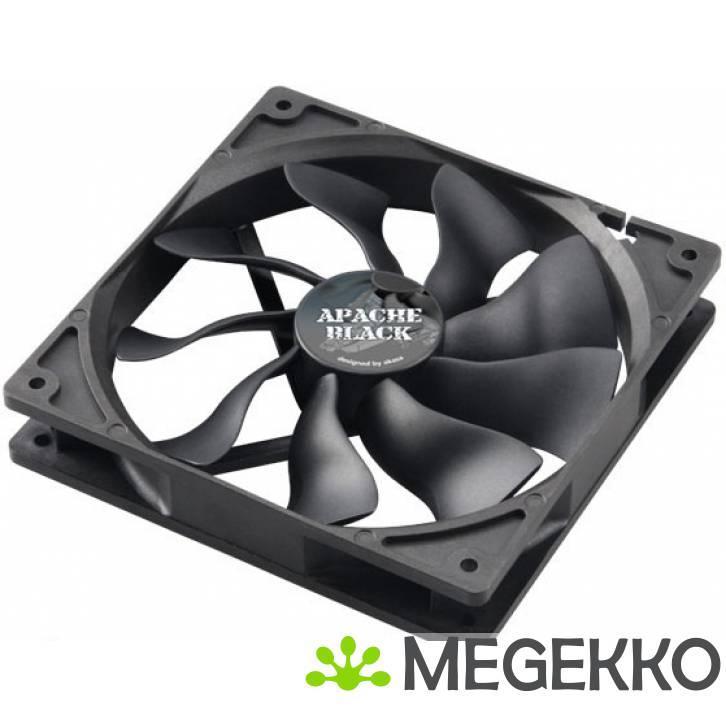 Akasa 14cm APACHE Black, Computers en Software, Computerkoelers, Nieuw, Verzenden