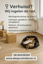 Woningontruiming, woning ontruimen, woning leegmaken, Adam, 24-uursservice