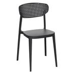 Stoel | COMO | Kunststof | Anthracite | In-/Outdoor |, Verzenden, Nieuw in verpakking