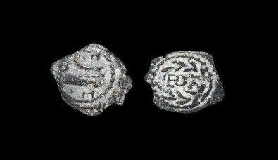 Judaea. Herod Archelaus. Prutah (Prow of Gall 4 BC-6 AD. AE, Postzegels en Munten, Munten | Europa | Niet-Euromunten