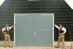 HOUTEN GARAGEDEUREN, *Nieuw* via webwinkel snel leverbaar, Doe-het-zelf en Verbouw, Deuren en Horren, Ophalen, Hout, 120 cm of meer