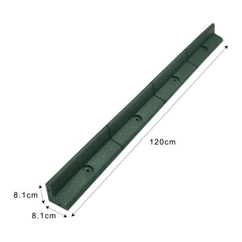 Flexibele Borderrand tuin - Groen -  Set: 28 x 1.2 meter, Tuin en Terras, Bielzen en Borders, Verzenden