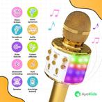 AyeKids 5-in-1 Karaoke Microfoon - Draadloos &amp; Bluetooth, Audio, Tv en Foto, Karaoke-apparatuur, Ophalen of Verzenden, Nieuw