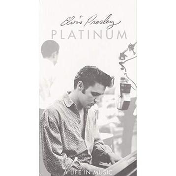 Elvis Presley Platinum 4 cd box met 77 outtakes 100 songs beschikbaar voor biedingen