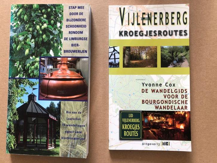 2 Wandelgidsen Limburg - Kroegen en Bierbrouwerijen NIEUW, Boeken, Geschiedenis | Stad en Regio, Nieuw, Ophalen of Verzenden