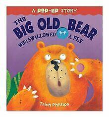 The Big Old Bear Who Swallowed Fly (Pop Up Book)  Phi..., Boeken, Overige Boeken, Gelezen, Verzenden
