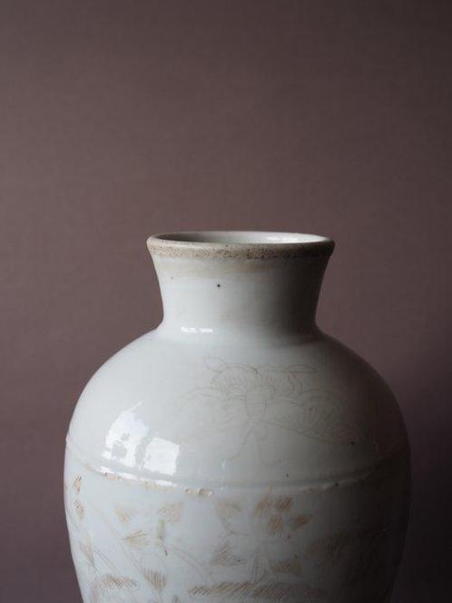 Vaas - Porselein - China - Qing Dynastie (1644-1911) - Vaas, Antiek en Kunst, Antiek | Overige Antiek