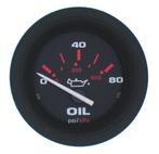 OLIEDRUK METER  0-80 PSI USA 60 MM -VEETHREE AMEGA, Ophalen of Verzenden, Nieuw, Zeilboot of Motorboot