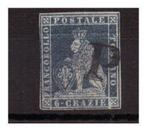 Italiaanse oude staten - Toscane 1851 - Toscane 6 gekke, Gestempeld