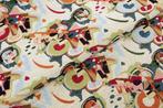 Geweldige GOBELIN-stof in abstract multicolor patroon -, Antiek en Kunst